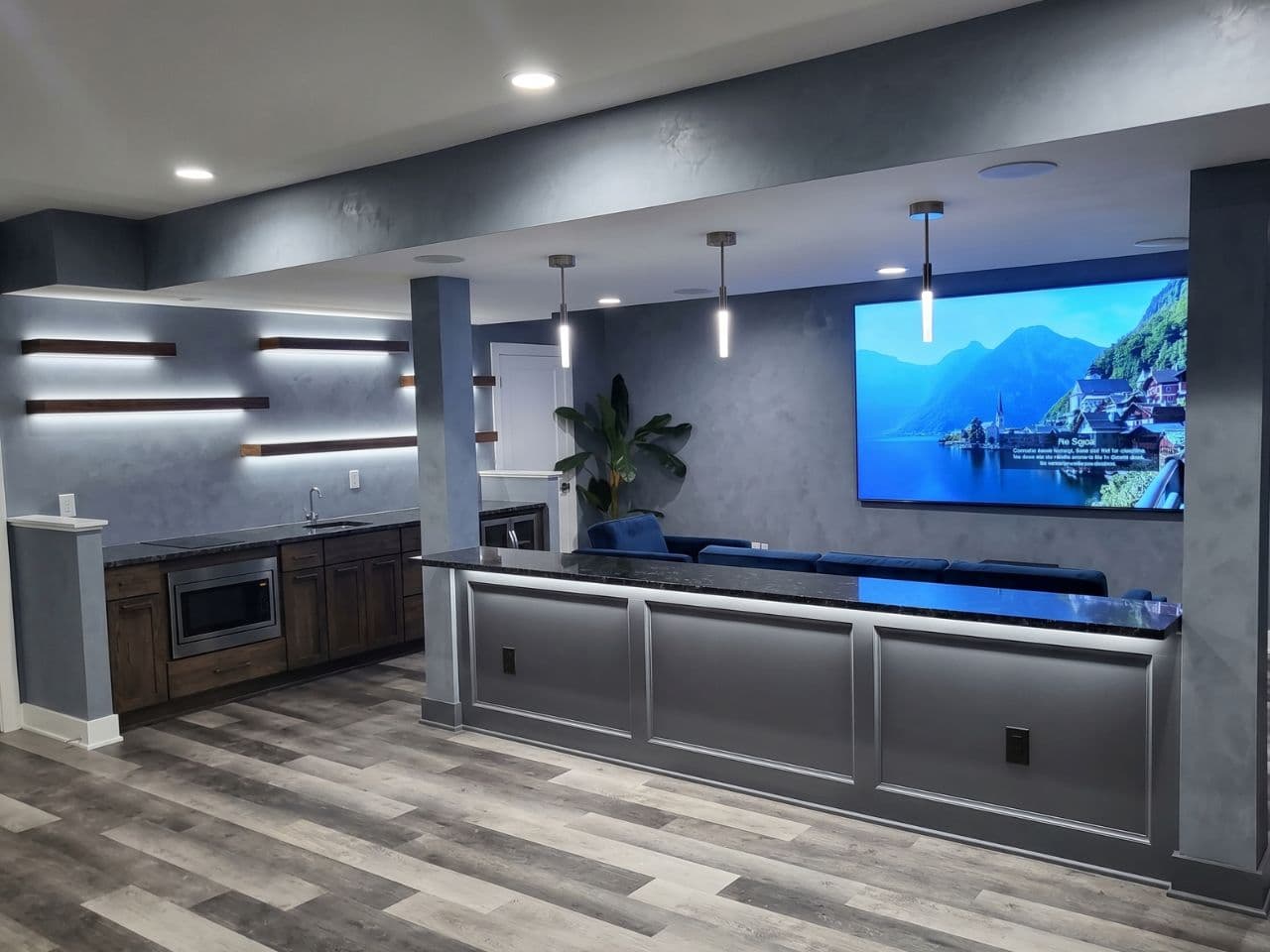 Basement Finishing - completed Manhattan project
