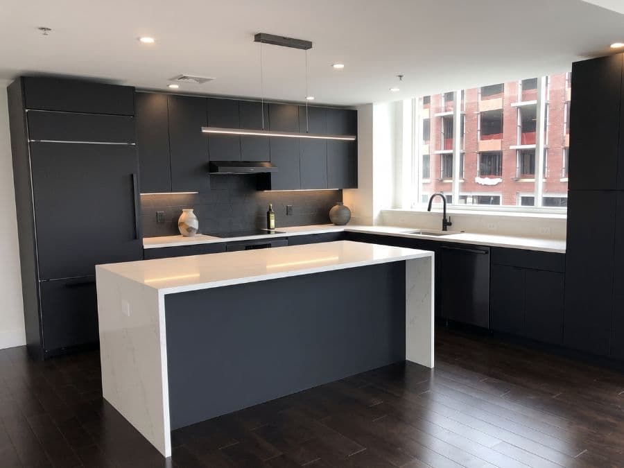 Kitchen Remodeling - East Village walk-up, compact galley, white oak floors
